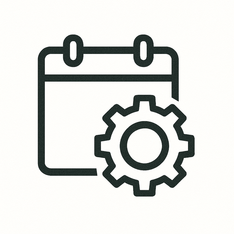 공휴일 설정 버튼